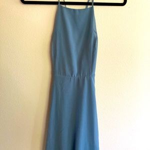 Light Blue Bridesmaid Dress